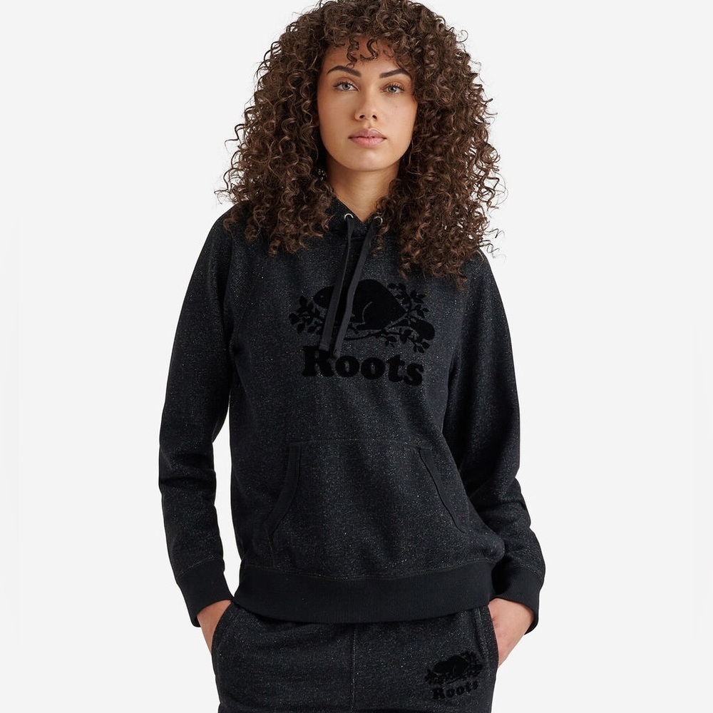 Roots Oversized Kanga Hoodie XS | Relaxed Fit Pullover Sweatshirt Cozy Lounge